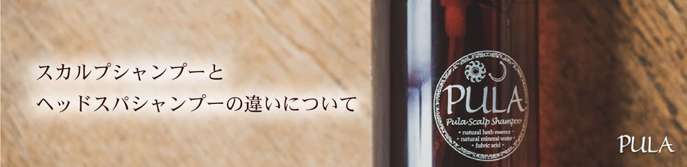 スカルプシャンプーとヘッドスパシャンプーの違いについて