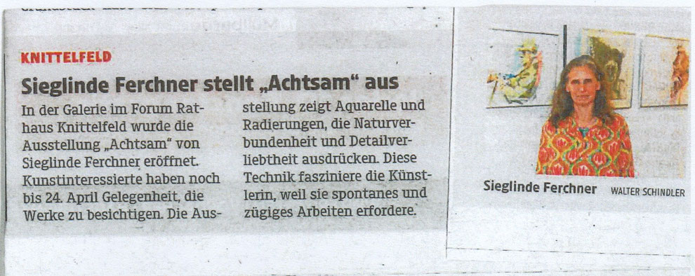 Artikel in der Kleinen Zeitung Steiermark vom 5.3.2026