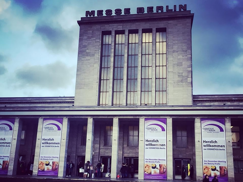 Wir besuchten die "Cosmetica" Messe 2017 in der Messehalle Berlin