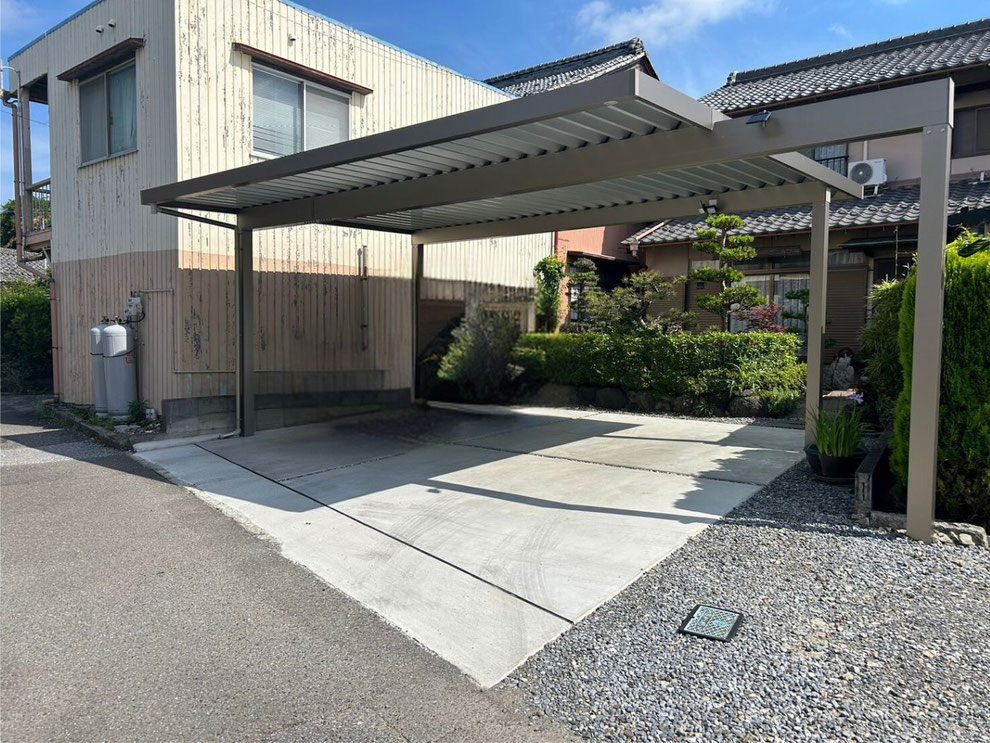 垂井町　カーポート新設工事
