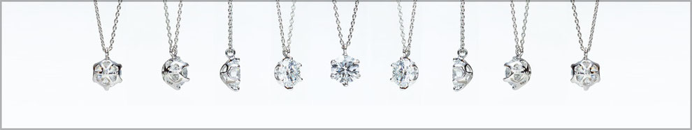 PG-9　１ct　ラボグロウンダイヤモンド　ネックレス　丸小豆0.28