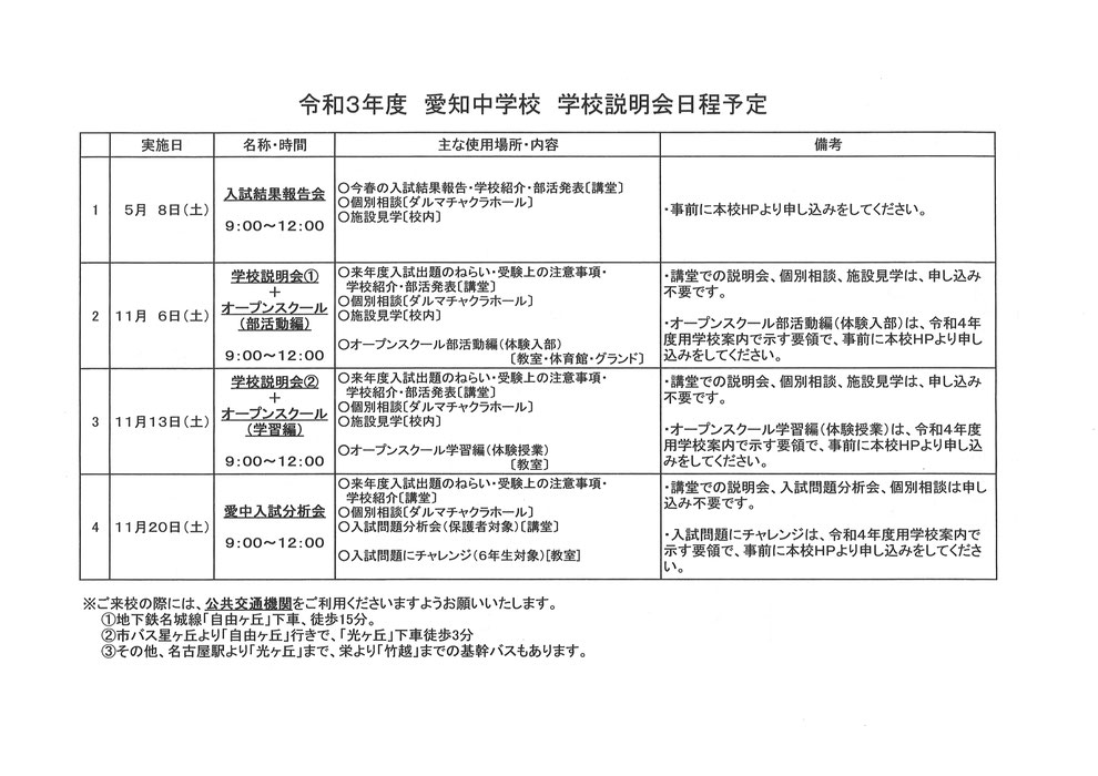 お知らせ 千種進学教室