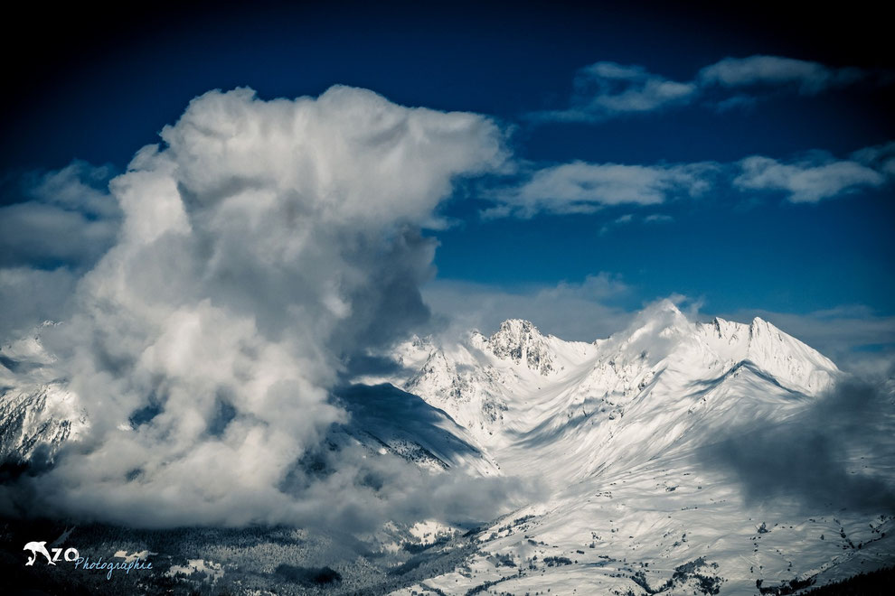 Nuage menaçant La plagne - Paradiski