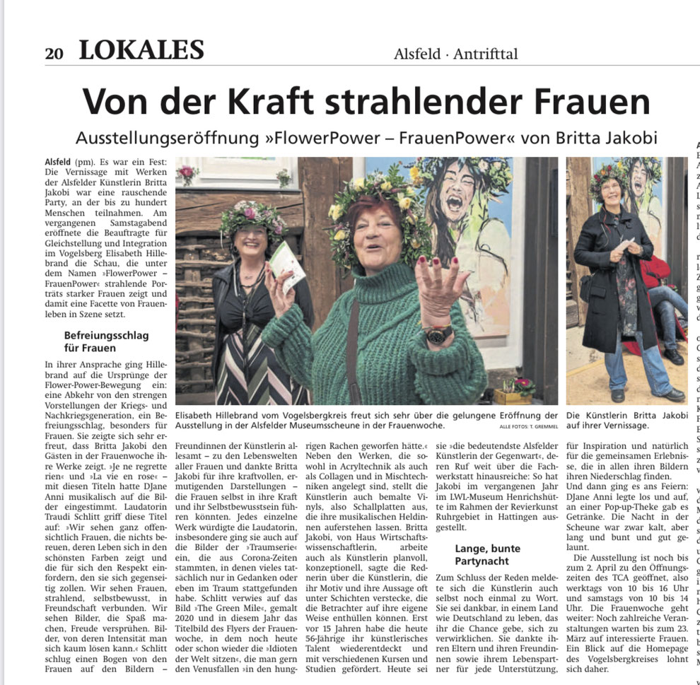 Oberhessische Zeitung, 14.03.2024