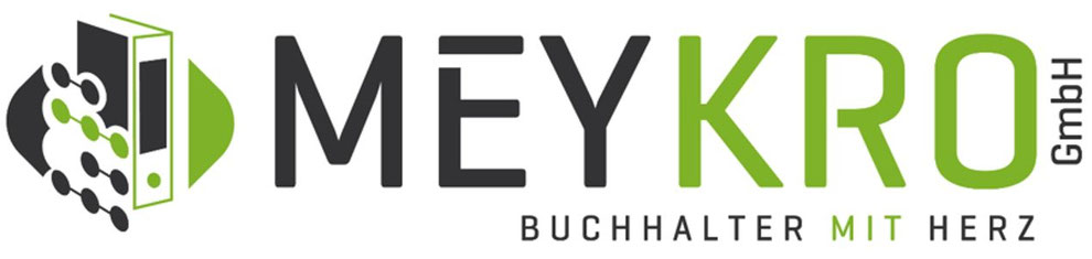 Logo MEYKRO GmbH - Sabine Meyer & Juliane Kröning, IHK Bilanzbuchhalterinnen.