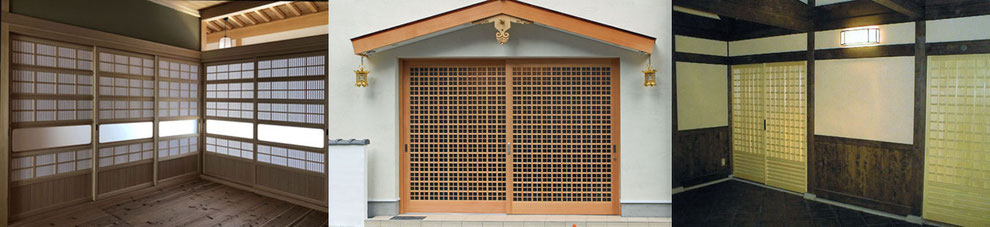 寺院・神社の建具の写真