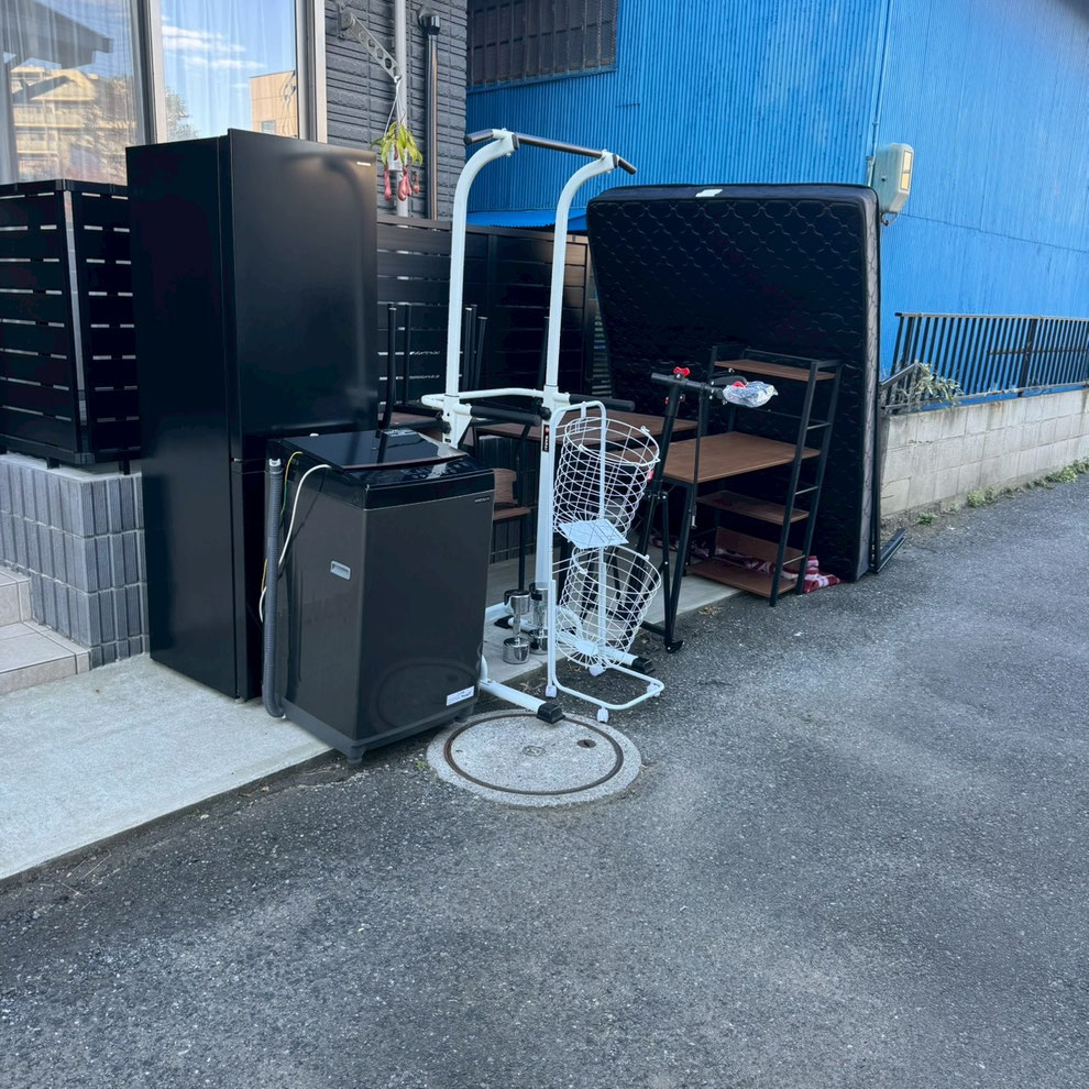 千葉県、船橋市、海神町　のお客様  出張で家電や家具の買取り,不用品回収、粗大ゴミ処分の作業を致しました
