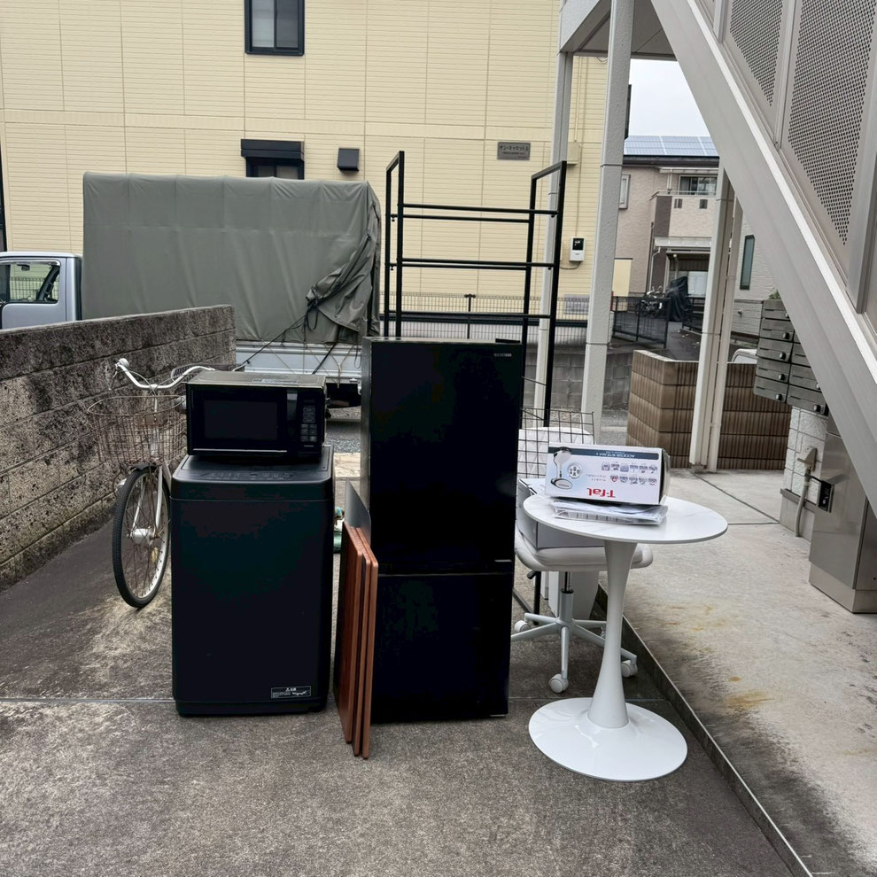 千葉県、千葉市、花見川区、武石町　のお客様  出張で家電や家具の買取り,不用品回収、粗大ゴミ処分の作業を致しました