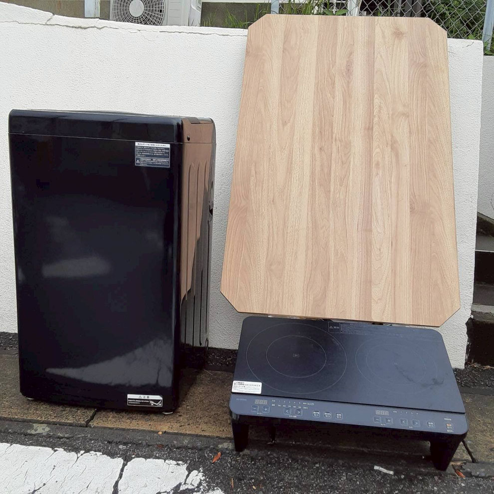 千葉県、千葉市、稲毛区、黒砂台　のお客様  出張で家電や家具の買取り,不用品粗大ゴミ回収処分の作業を致しました