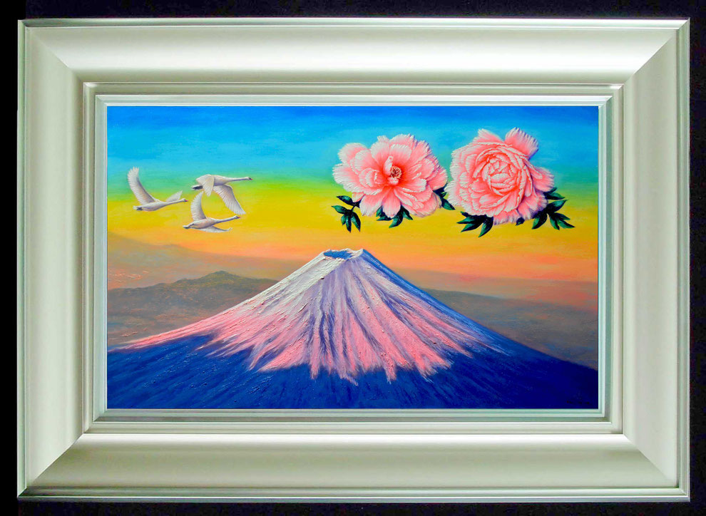 10.    富士山. 宇宙の旅行者 .        SIZE  910mmx727mm - 30 号 特      PRICE ¥ 15. 000. 000