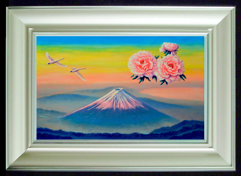 2.    富士山. 宇宙の旅行者 .        SIZE  910mmx727mm - 30 号 特      PRICE ¥ 15. 000. 000