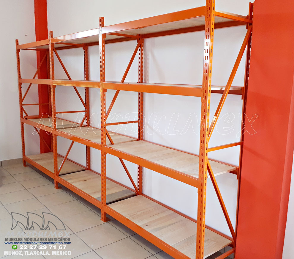 Rack de carga semipesada, estantería metálica