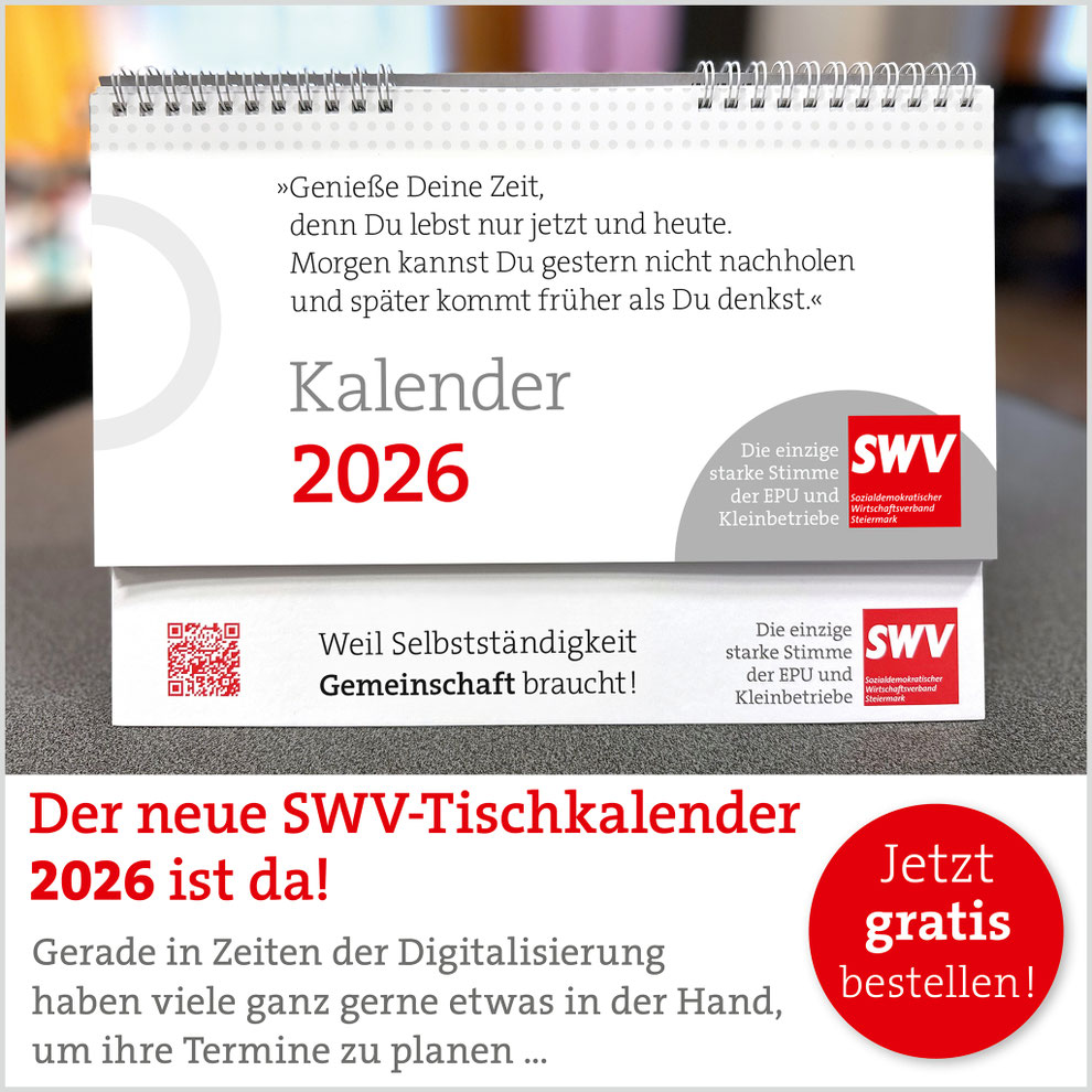 SWV-Tischkalender 2026