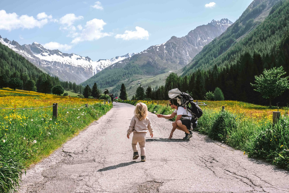 Wandertipp: OBERE TAUERNALM • familientaugliche Wanderung zur Oberen Tauernalm im Naturpark Rieserferner Ahrn | Tauferer Ahrntal - Südtirol ©Mela Hipp