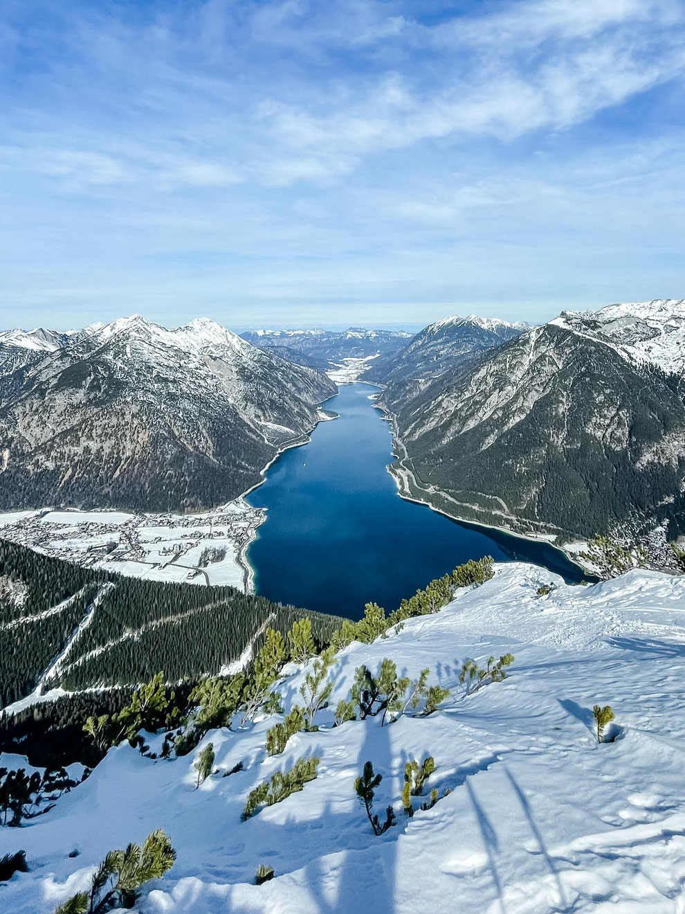 Tourentipp: aussichtsreiche Skitour auf den Bärenkopf am Achensee - Tirol ©Melina Unterladstätter #mountainhideaways