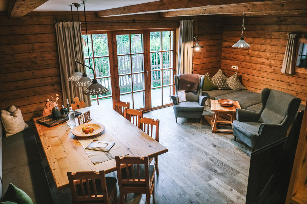 Holzleb’n Family Village – where chalet comfort meets farmyard charm in the heart of Salzburg’s mountains. A Mountain Hideaways member. ©Mela Hipp