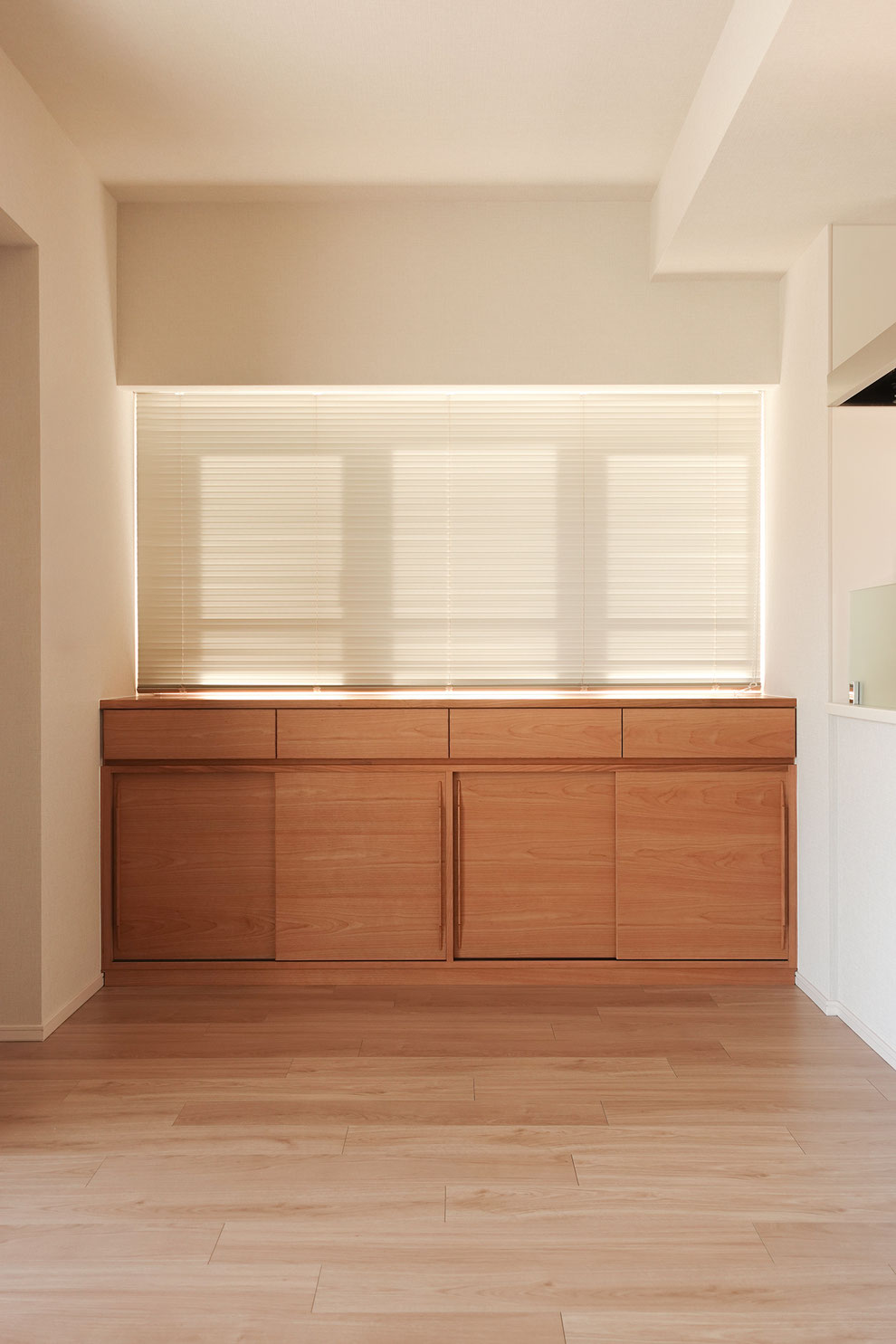 オーダー家具　キャビネット　サイドボード　サクラ　仙台