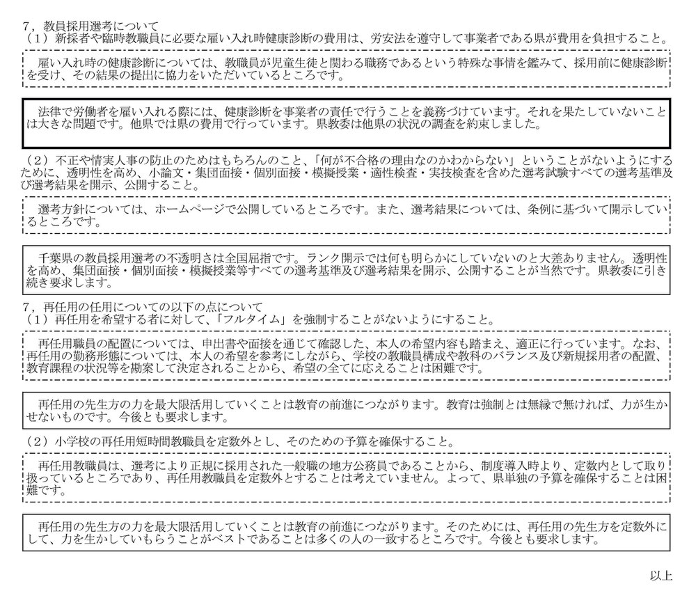 虹の会の取り組み 全教千葉教職員組合