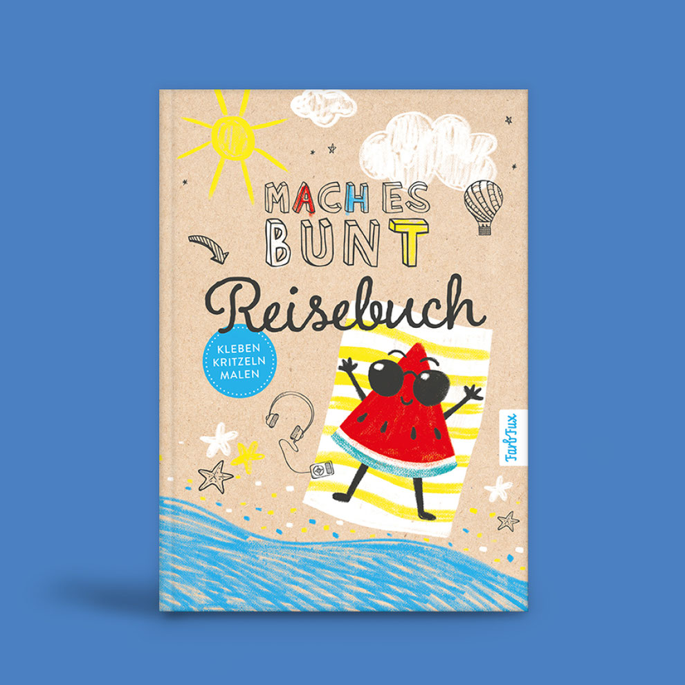 Mitmachbuch: Mach es bunt – Reisetagebuch