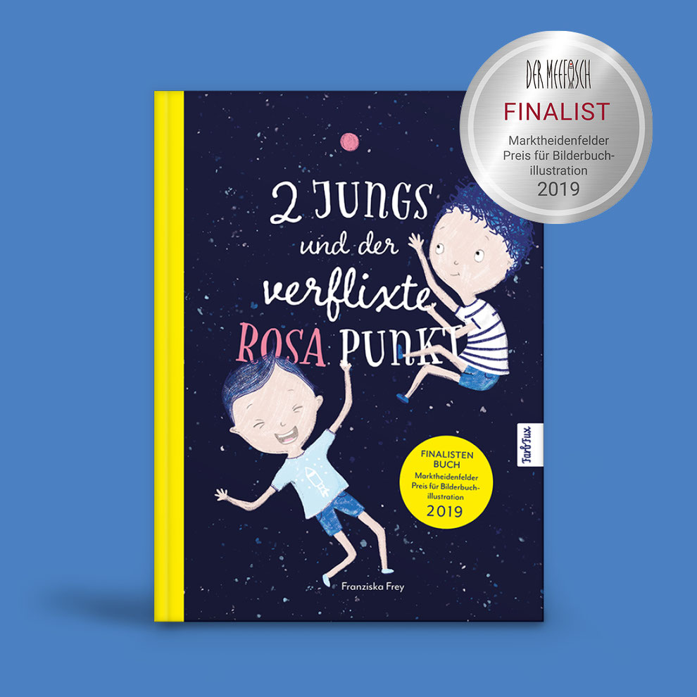 Kinderbuch: Zwei Jungs und der verflixte rosa Punkt