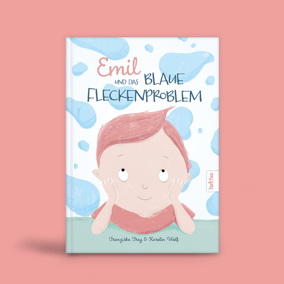 Kinderbuch: Emil und das blaue Fleckenproblem