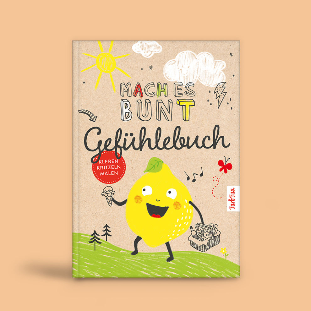 Mitmachbuch: Mach es bunt: Gefühlebuch
