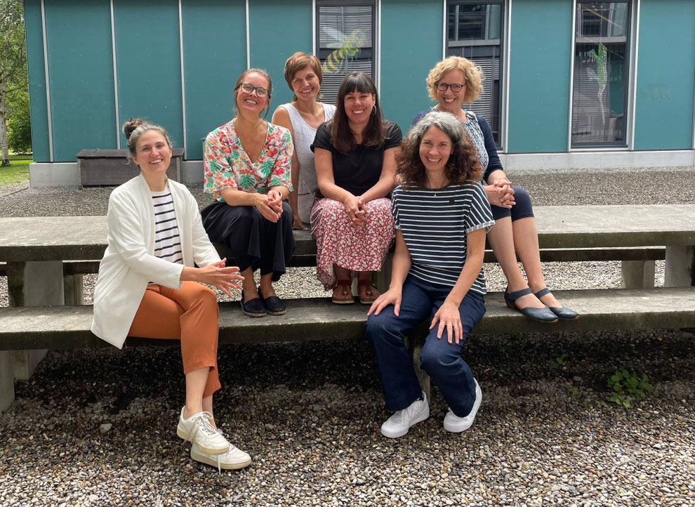 v.l.n.r: Chiara Lustenberger, Mariana Lins, Christine Fleck, Eva Jöri, Sylvia Wechsler, Myriam Achermann