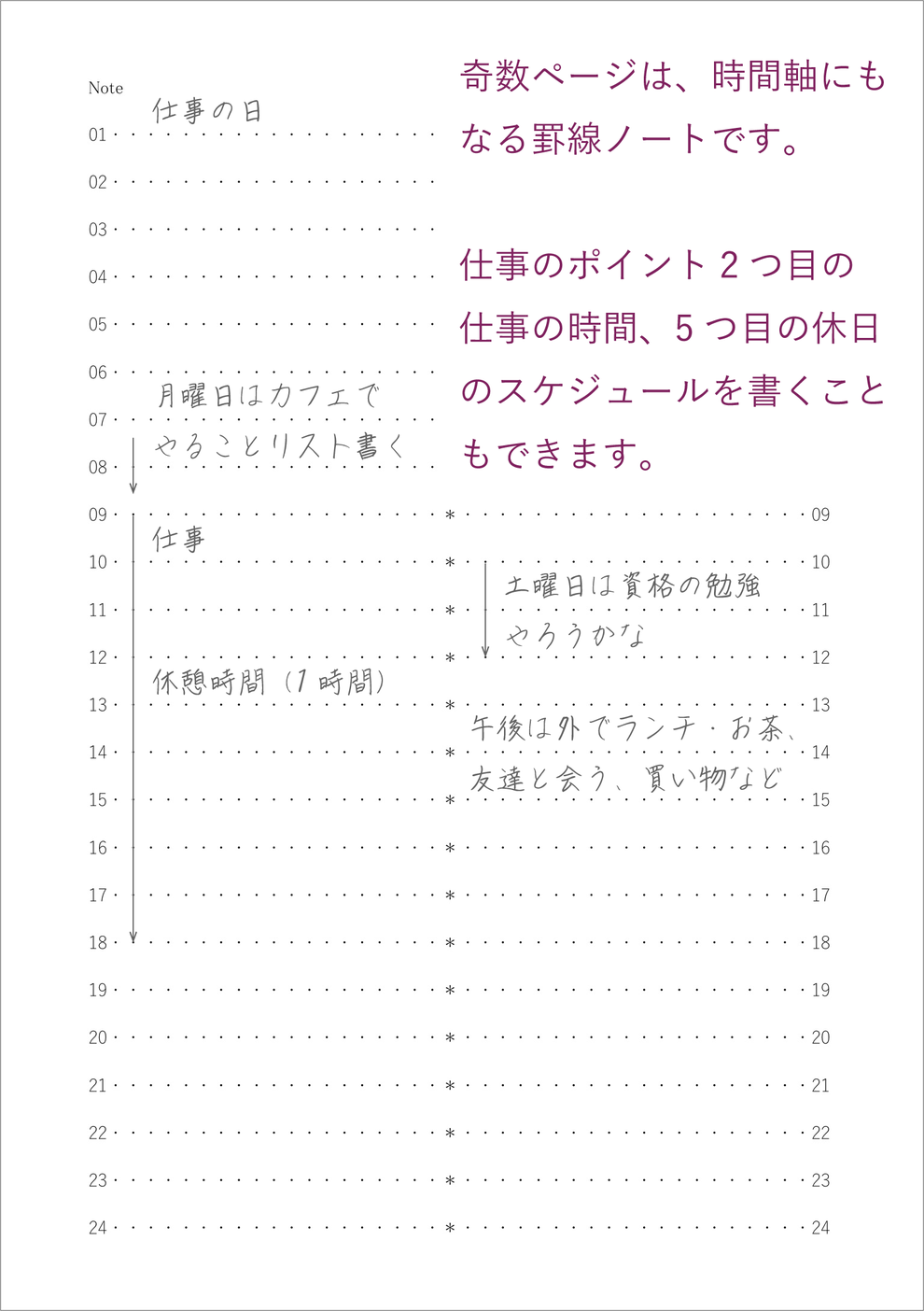 奇数ページ（コメント付き）