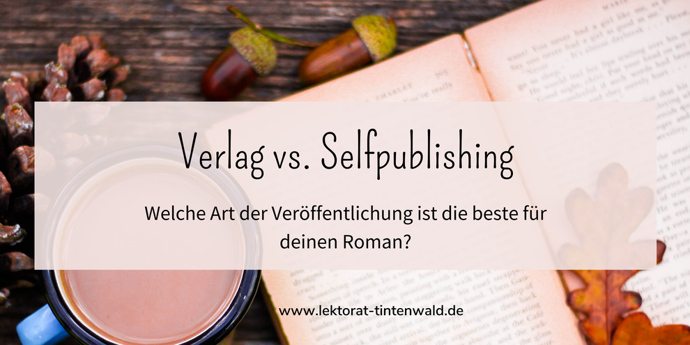 Verlag vs. Selfpublishing
