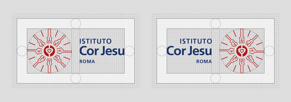 Istituto Cor Jesu Roma - Logomarchio Area di Rispetto