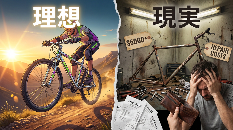 オールドMTBの「ロマン」と「現実」の狭間で多くの人が挫折する理由
