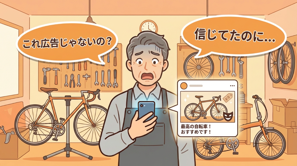 自転車ブロガーがPR表記を明確にしない
