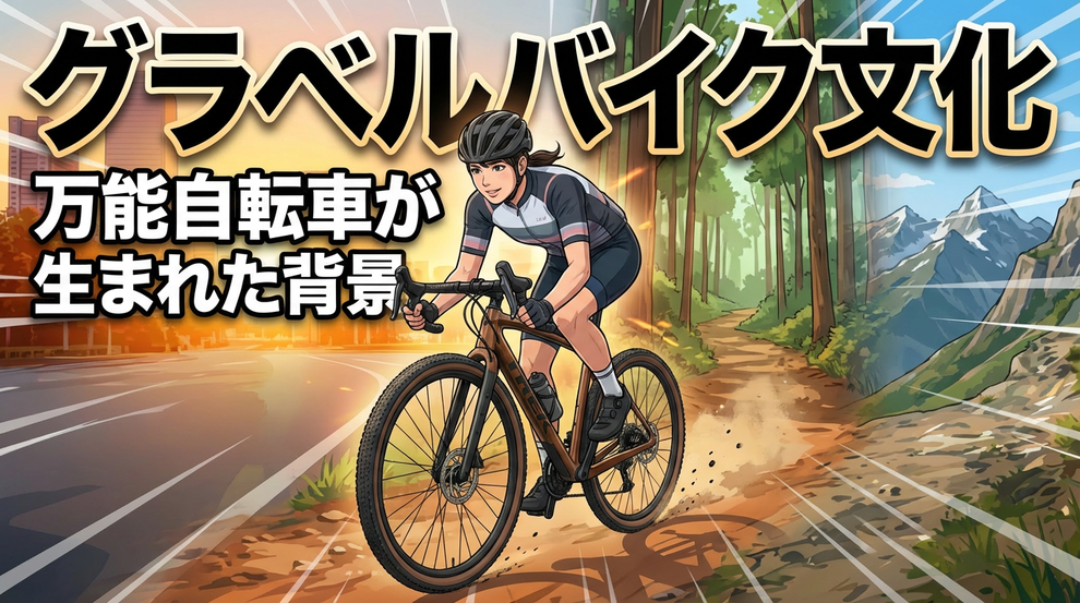 グラベルバイク文化｜万能自転車が生まれた背景