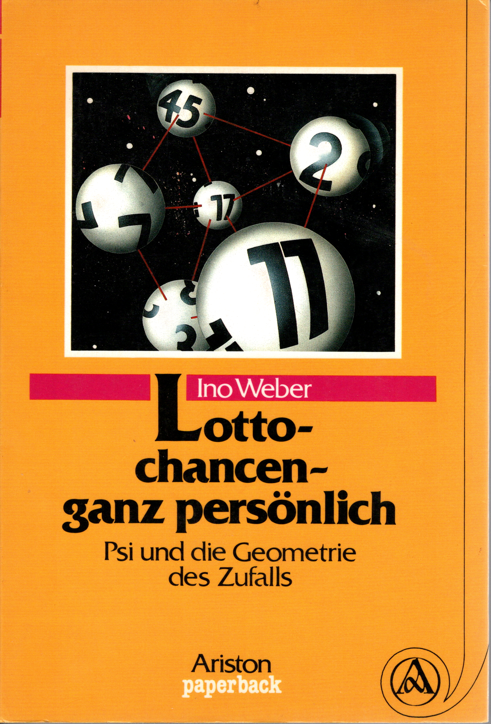 Titelbild vom Ino Weber Buch - Lottochancen ganz persönlich