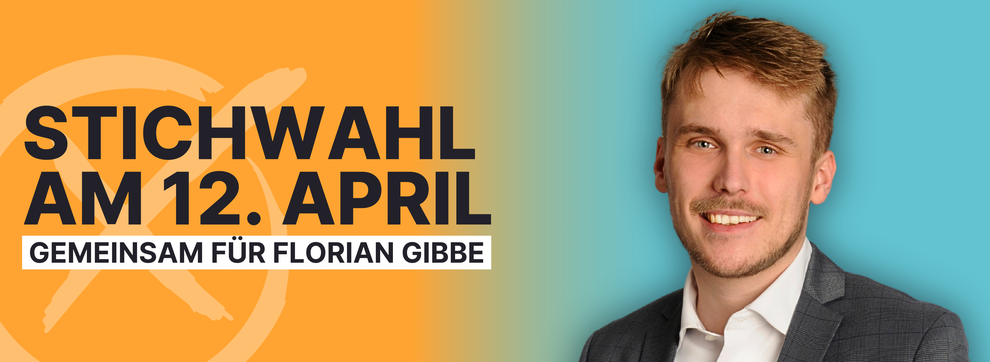 Bürgermeisterkandidat: Florian Gibbe