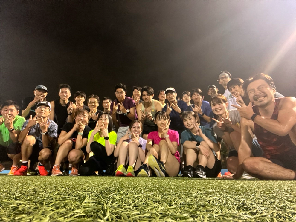 6月のトラック練、奥戸練習会
