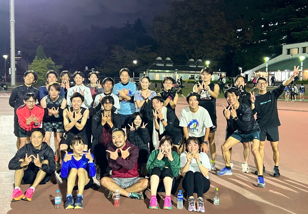 織田フィールドでの練習会