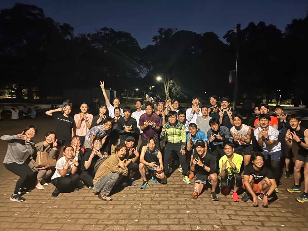 4月の火曜代々木公園、初練習会