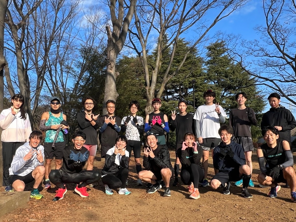 年末の走り納め練習会