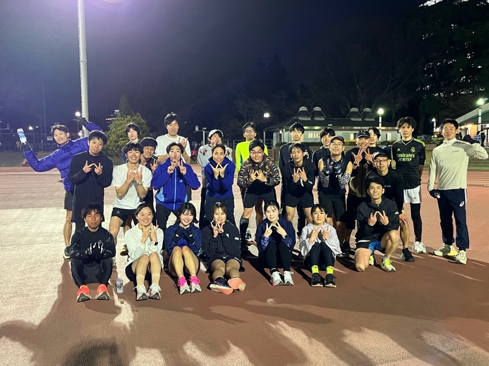 3月、織田フィールド練習会