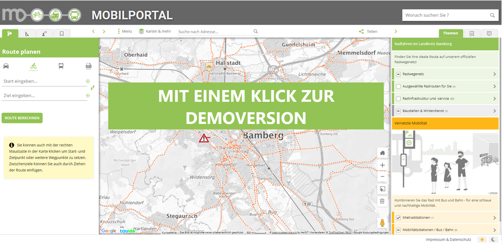 Mobilportal Demoversion