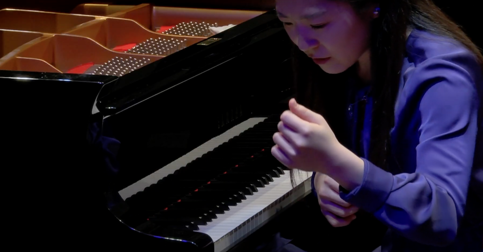 Miku Arizono (Livorno Piano Competition, Januar 2020) © 2R Studio Produzioni Multimediali