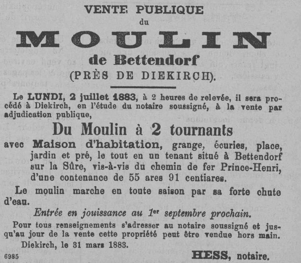 L'indépendance luxembourgeoise 6.4.1883 © Bibliothèque nationale de Luxembourg