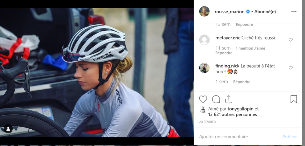 Marion Rousse - Instagram