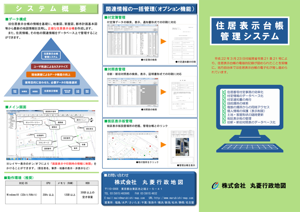 住居表示管理システム