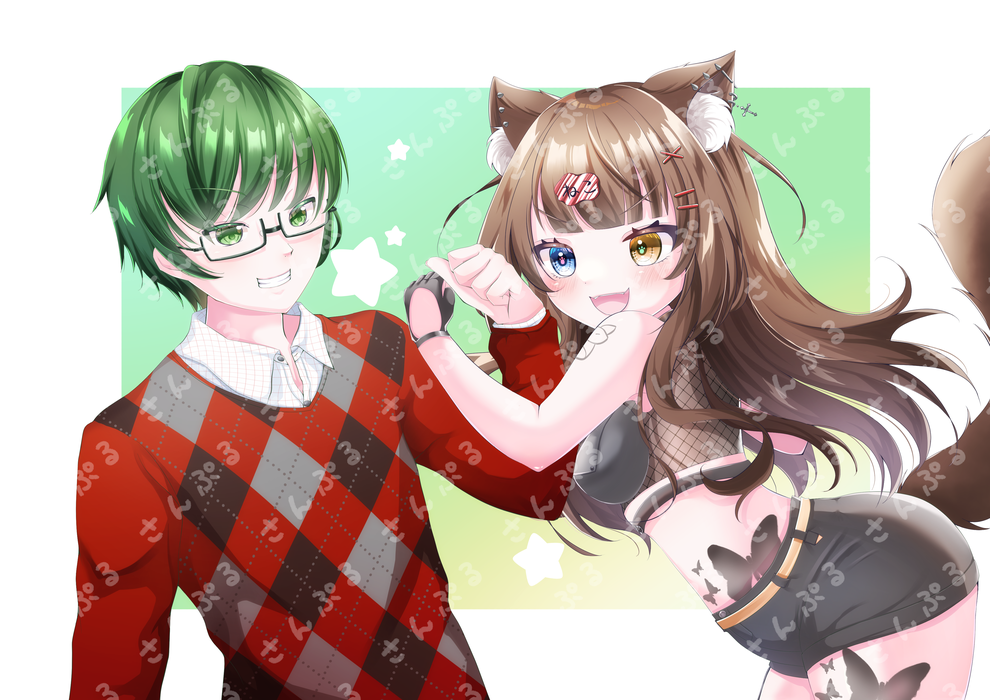 四月朔日ねねこさんと須田省吾さん