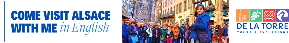 Guided tours in English in Strasbourg, Colmar and in Alsace