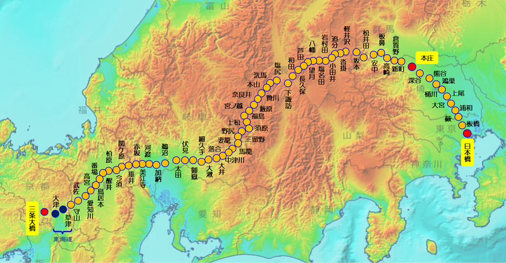 中山道６９次の画像