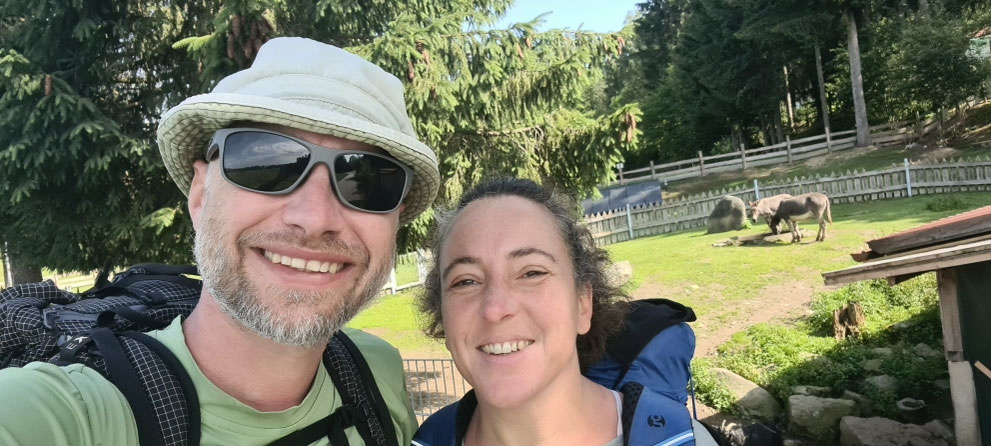 Start am Campingplatz 