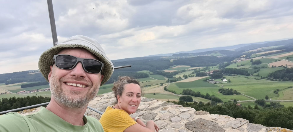 Ausblick Burg Obermurach
